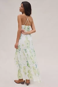 Kimchi Blue Renee Smocked Tiered Maxi Dress