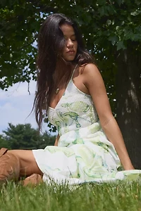 Kimchi Blue Renee Smocked Tiered Maxi Dress