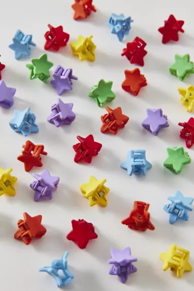 Mini Stars Claw Clips Mega Set