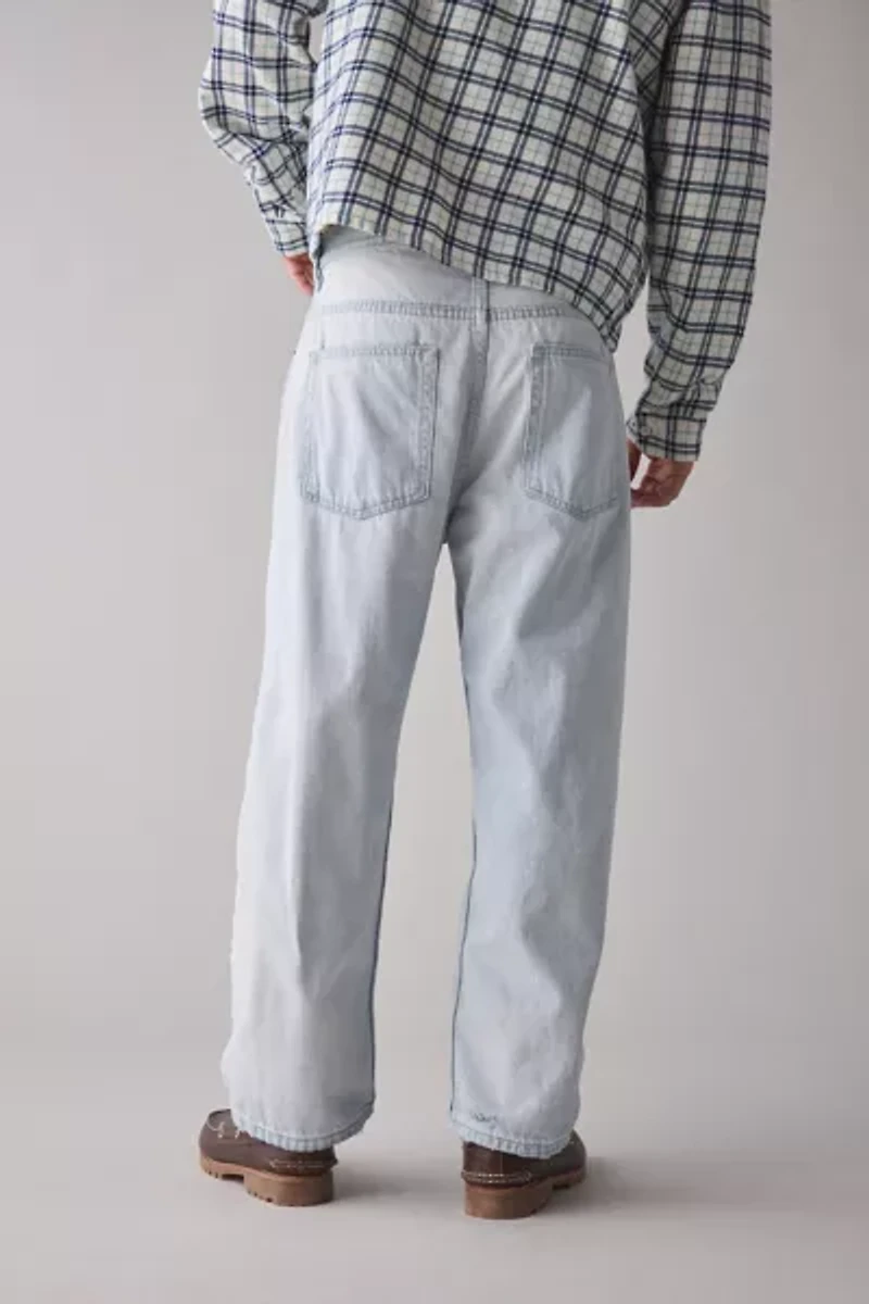 BDG Pleated Straight Fit Denim Jean