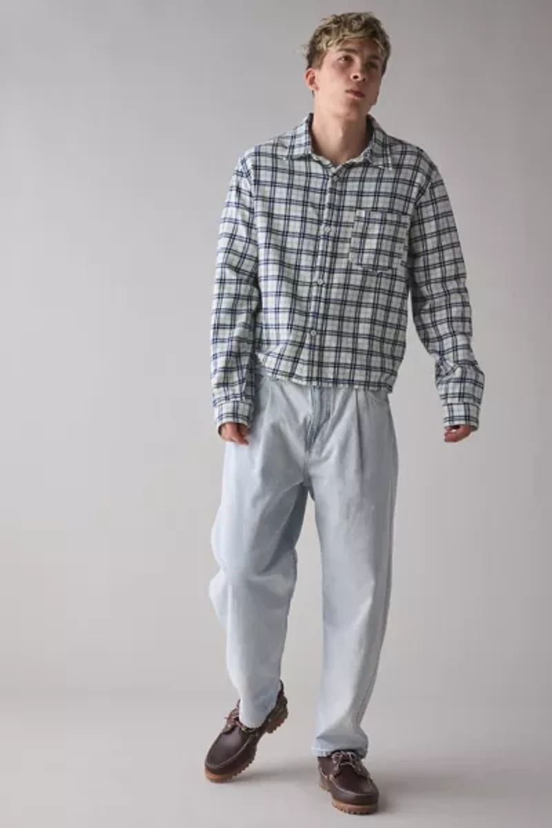 BDG Pleated Straight Fit Denim Jean