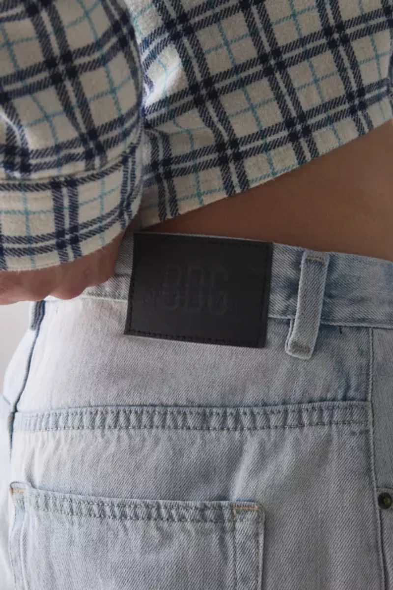 BDG Pleated Straight Fit Denim Jean