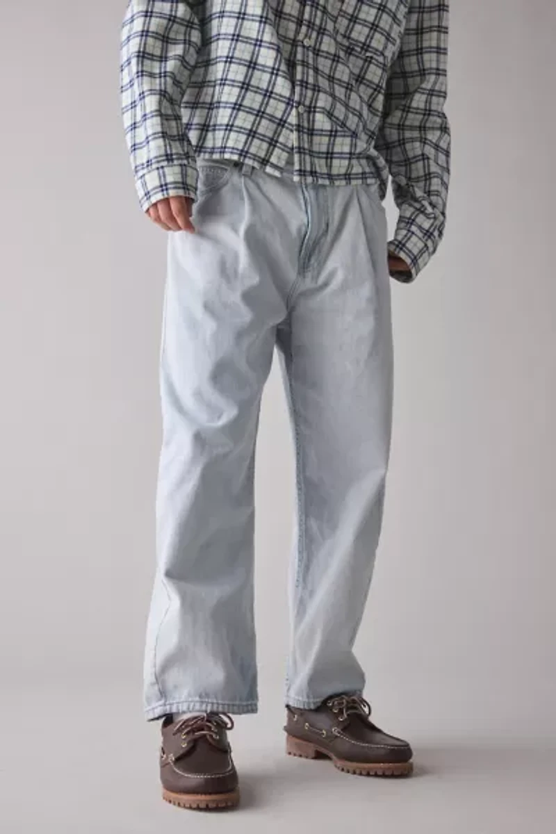 BDG Pleated Straight Fit Denim Jean