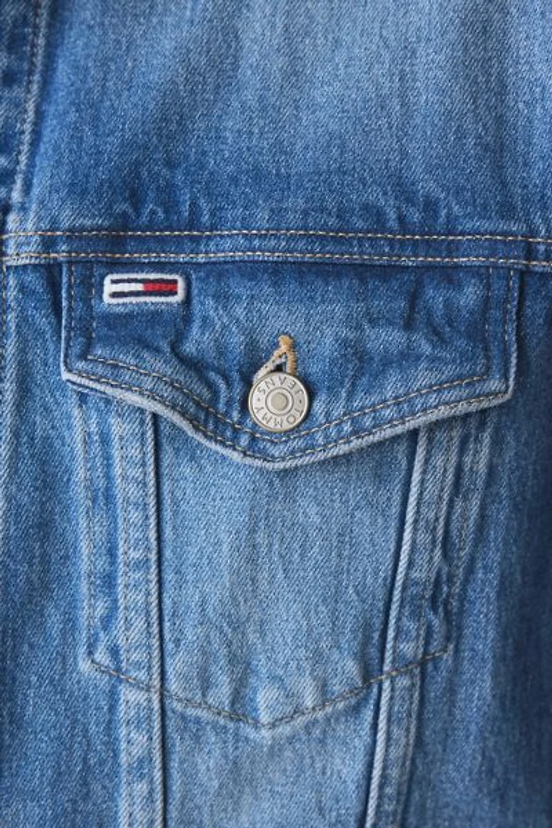 Tommy Hilfiger Flag Logo Denim Jacket