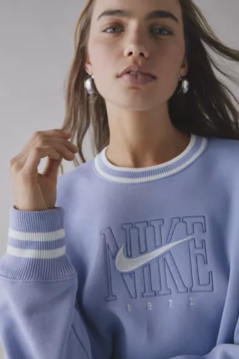 Nike Sportswear Phoenix Fleece Graphic Oversized Crew Neck Pullover