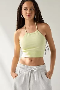 Nike Sportswear Chill French Terry Crop Halter Top