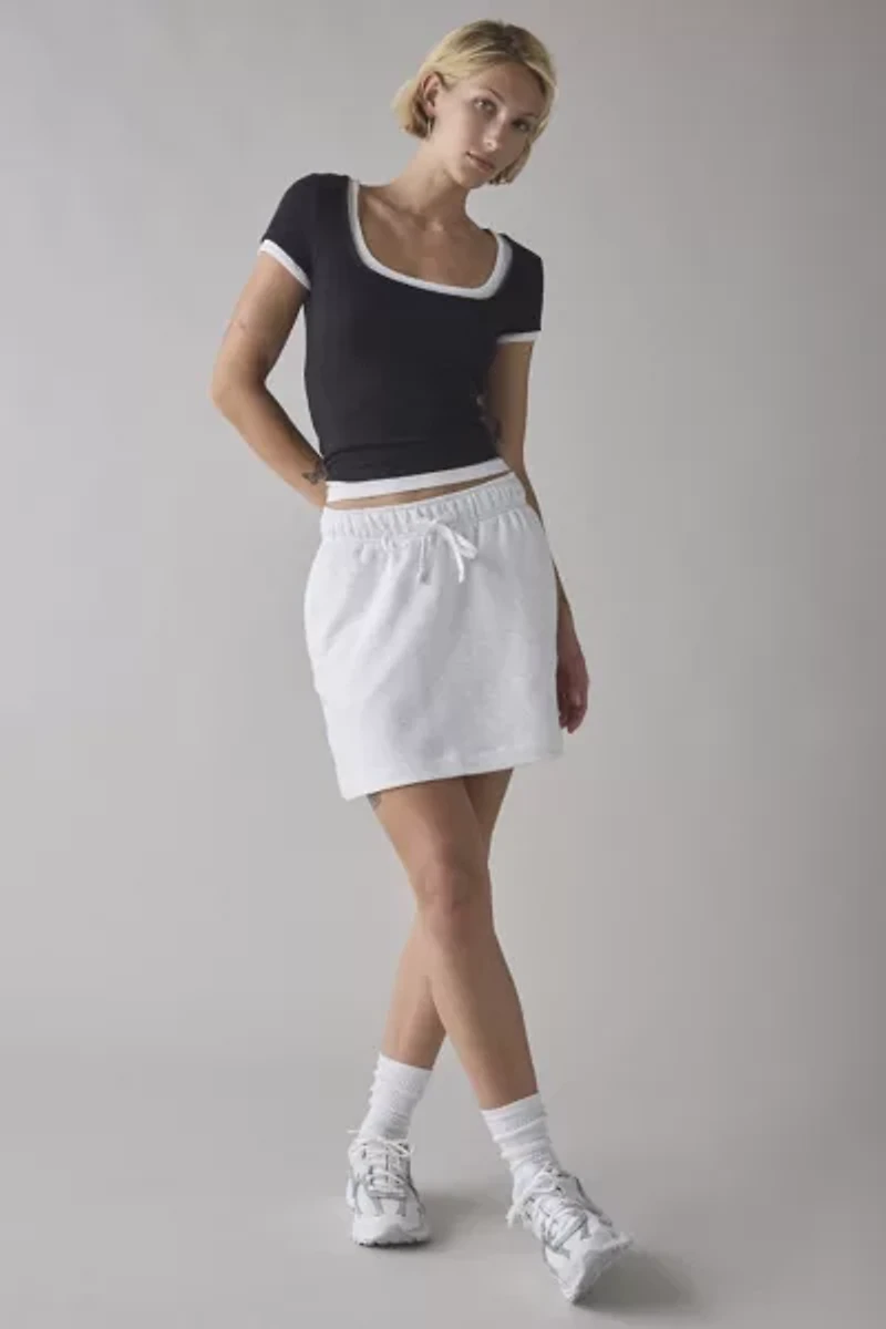 Nike Sportswear Club Fleece Mid-Rise Skirt