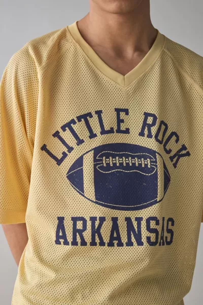 Football Scrimmage Graphic Jersey Tee