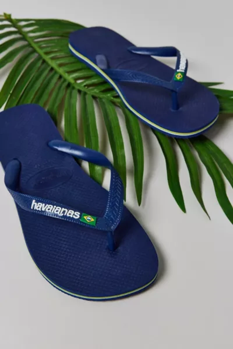 Havaianas Men's Brazil Logo Flip Flop Sandal