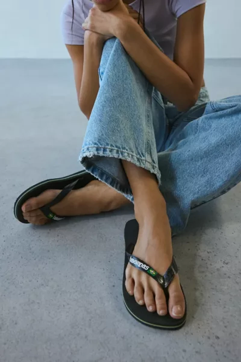 Havaianas Women's Brazil Logo Flip Flop Sandal