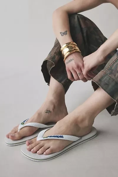 Havaianas Women's Brazil Logo Flip Flop Sandal