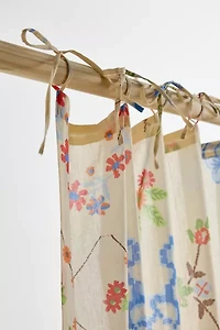 Irene Hanky Patterned Window Panel