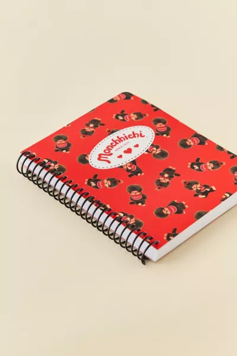 PIPSTICKS Monchhichi Spiral Notebook