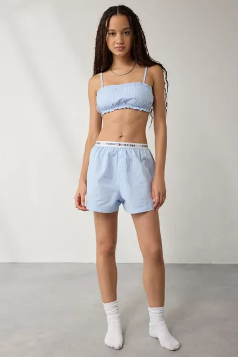 Out From Under X Tommy Hilfiger Shirred Cotton Bralette