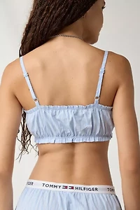 Out From Under X Tommy Hilfiger Shirred Cotton Bralette