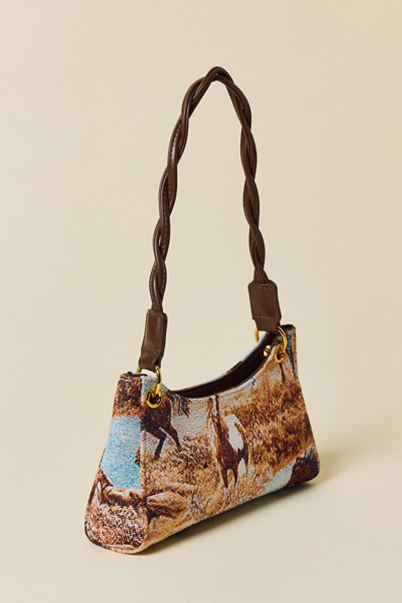 Kimchi Blue Emilia Jacquard Shoulder Bag