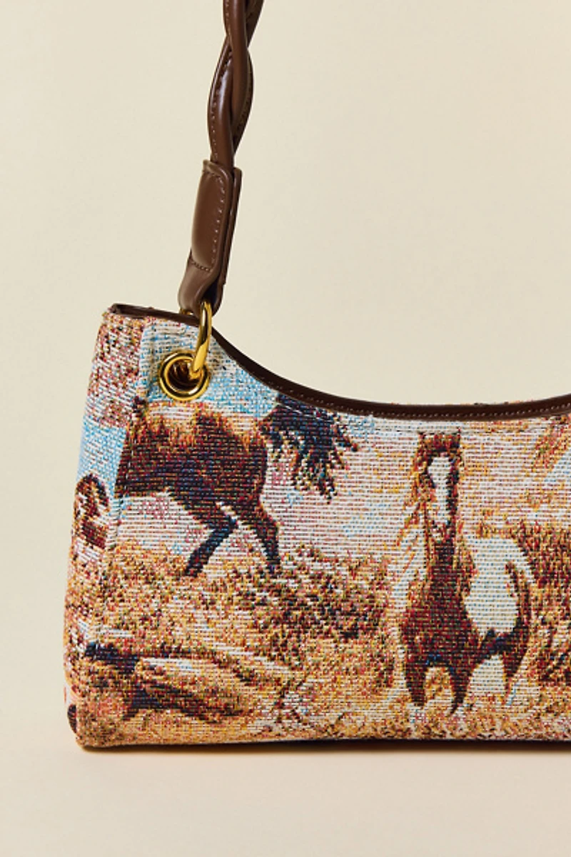 Kimchi Blue Emilia Jacquard Shoulder Bag