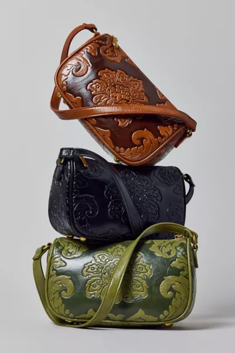 Kimchi Blue Amira Embossed Faux Leather Bag