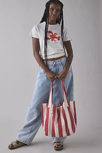 BDG Resort Striped Tote Bag