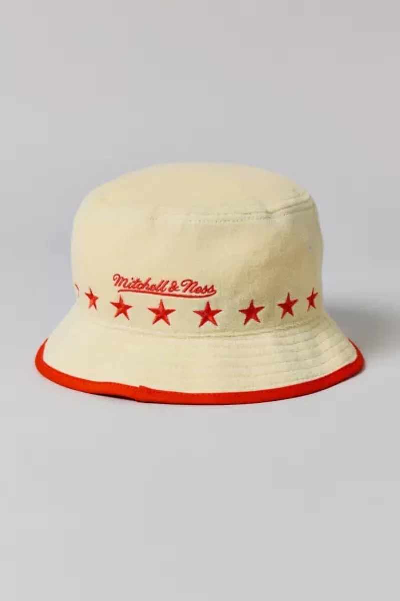 Mitchell & Ness NCAA Syracuse University Dune Bucket Hat