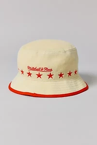 Mitchell & Ness NCAA Syracuse University Dune Bucket Hat