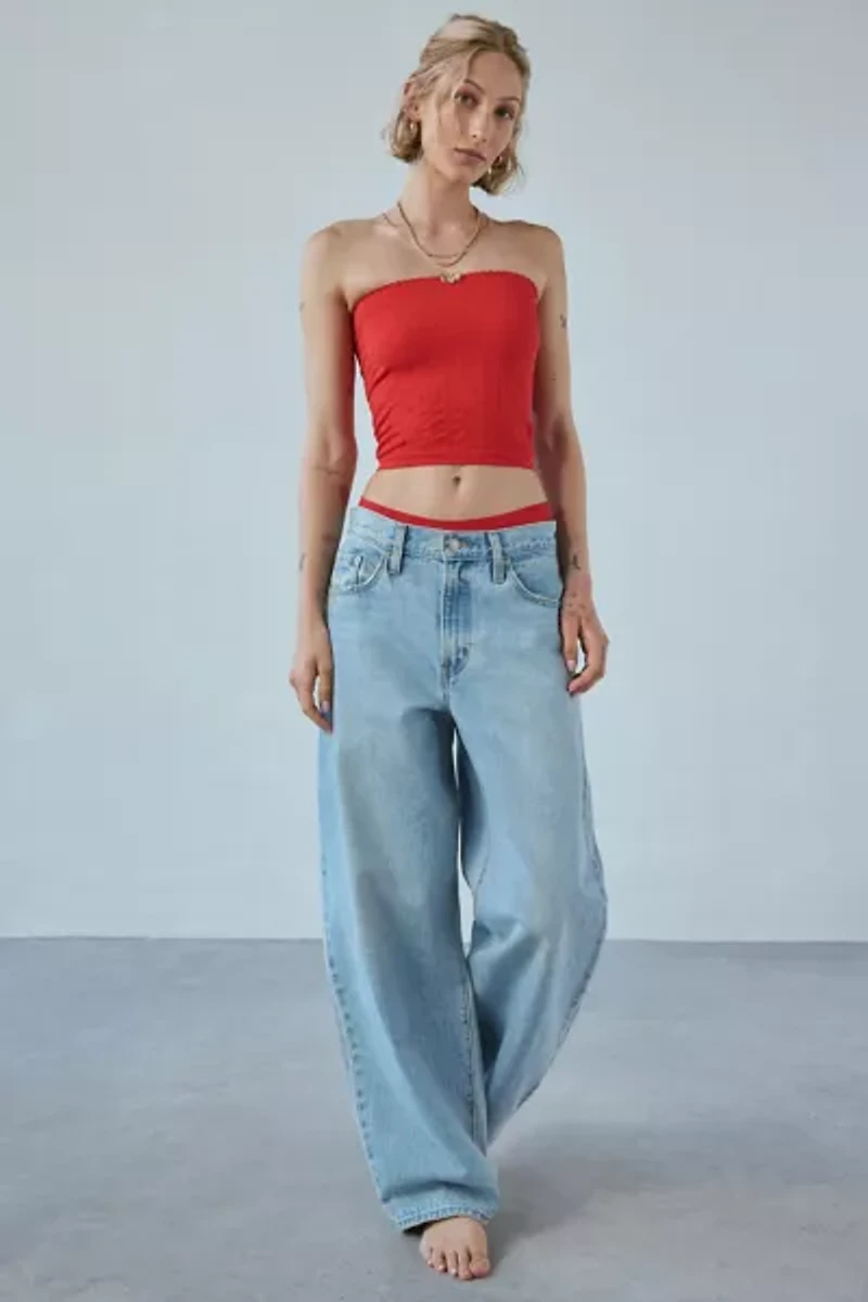 Out From Under Sweet Pea Pointelle Seamless Tube Top