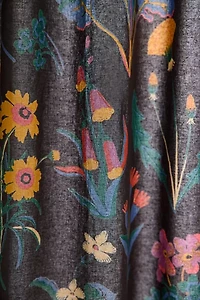 Flori Wildflower Patterned Shower Curtain