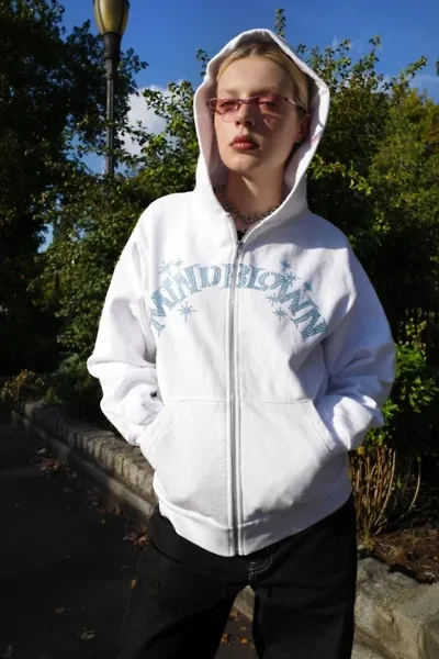 Mindblown Rhinestone Sparkle Hoodie