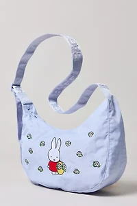 BAGGU & Miffy Medium Nylon Crescent Bag