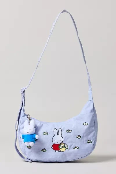 BAGGU & Miffy Medium Nylon Crescent Bag