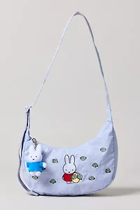 BAGGU & Miffy Medium Nylon Crescent Bag