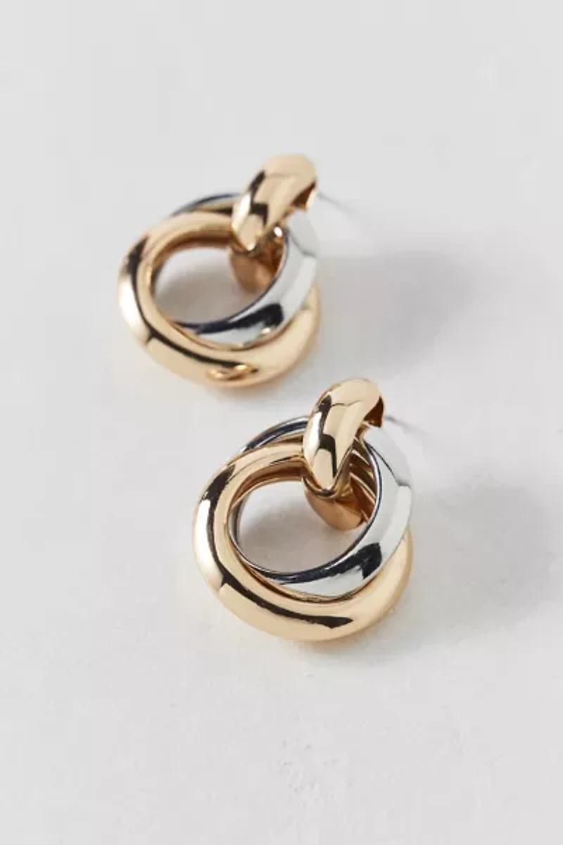 Adriana Statement Twist Hoop Earring