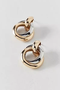 Adriana Statement Twist Hoop Earring