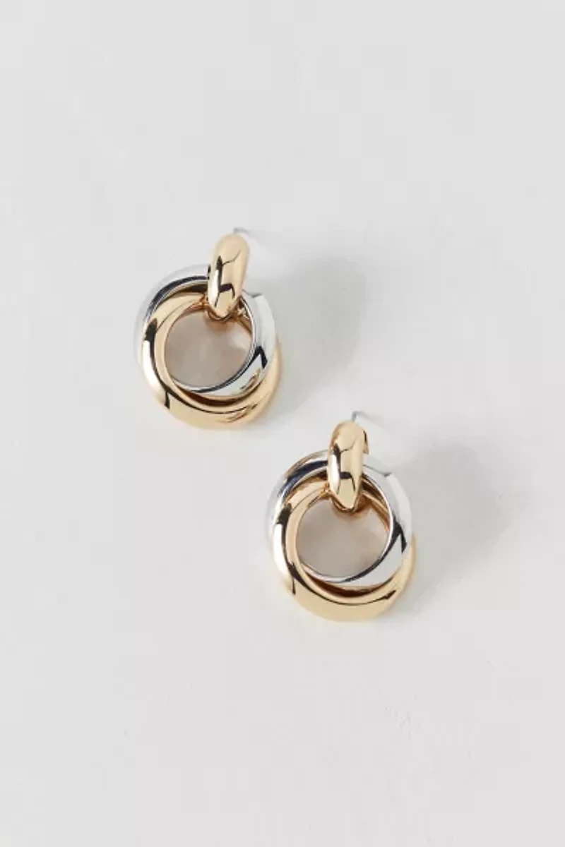 Adriana Statement Twist Hoop Earring