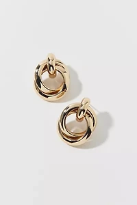 Adriana Statement Twist Hoop Earring