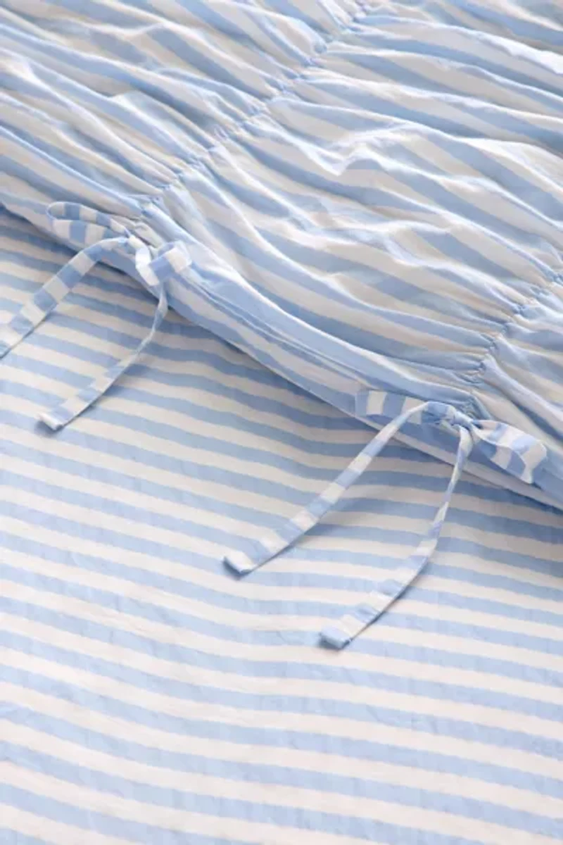 Printed Cinched Core Duvet Cover