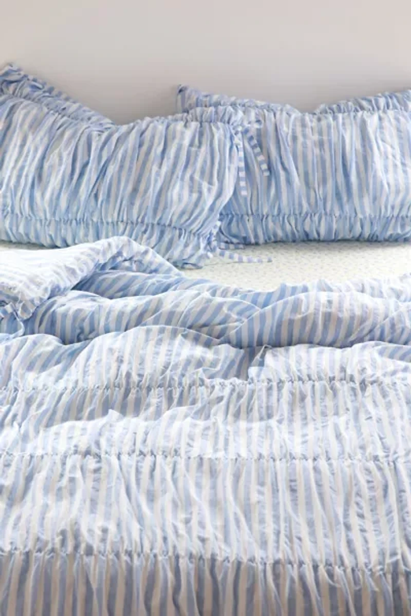 Printed Cinched Core Duvet Cover