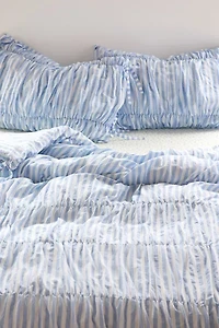Printed Cinched Core Duvet Cover