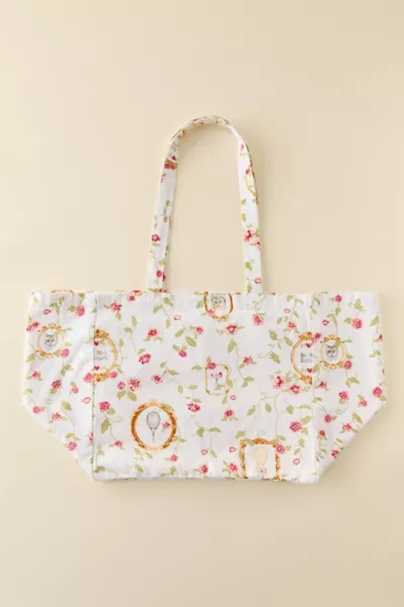 Mia Patterned Market Tote Bag