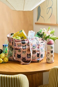 Mia Patterned Market Tote Bag