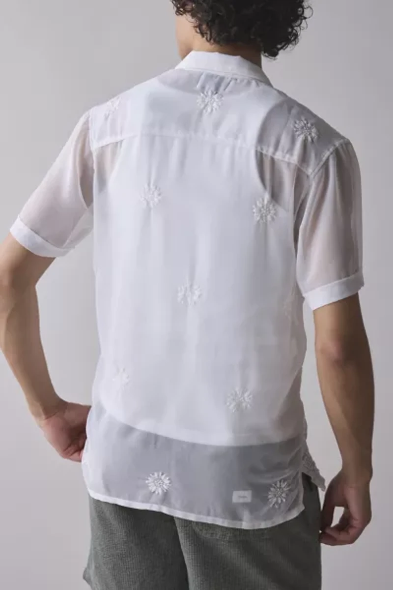Raga Man Pranit Embroidered Short Sleeve Shirt