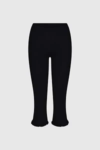 RAT BOI Ruffle Capri Pants