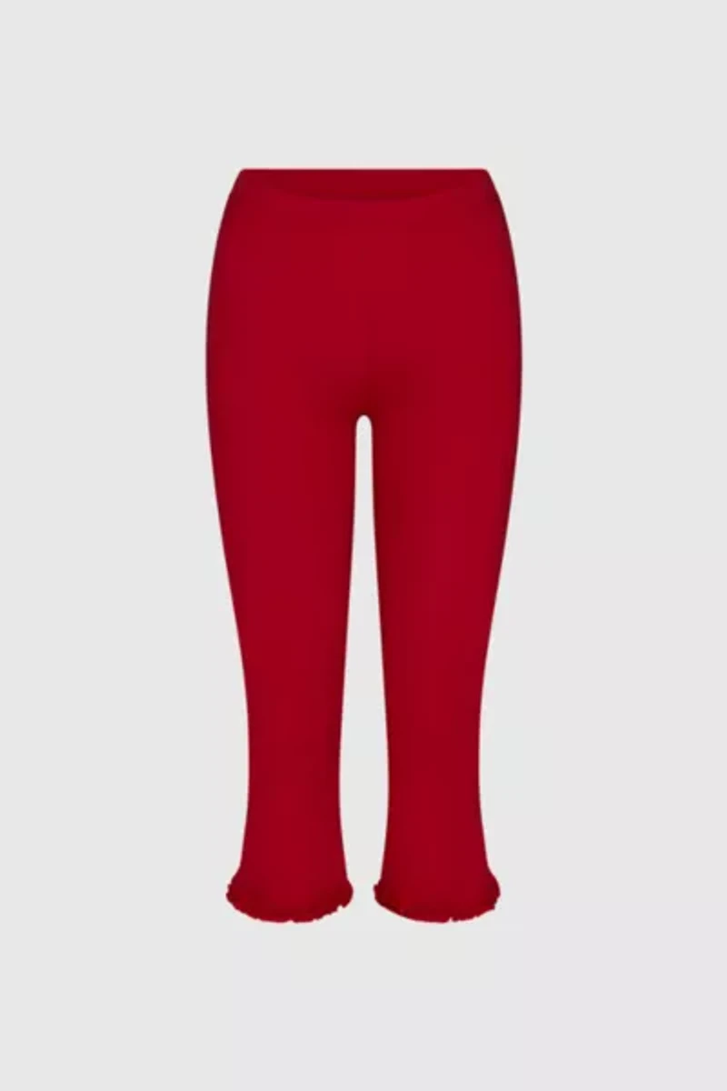 RAT BOI Ruffle Capri Pants