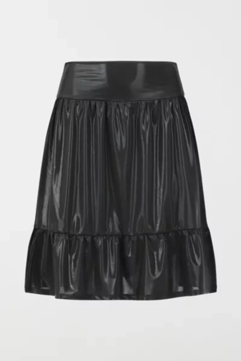 Gigi LA Taylor Metallic Midi Skirt