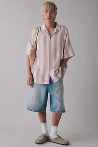 KARDO Yusuke Striped Woven Cotton Shirt
