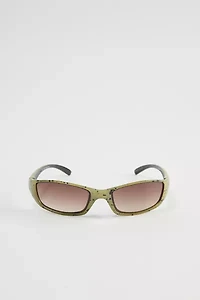 Gunnar Speckled Wrap Sunglasses