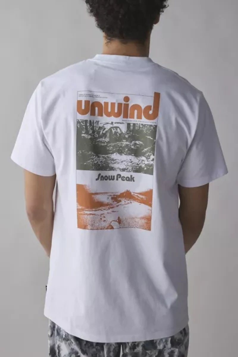 Snow Peak Unwind Graphic Tee