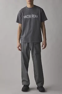 Snow Peak Recycled Cotton Logo Graphic Tee