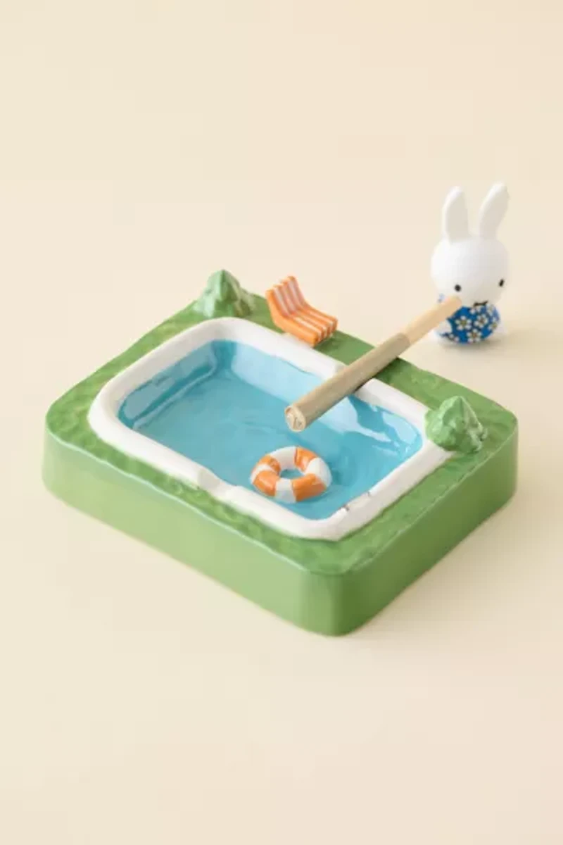 Pool Day Ceramic Ashtray