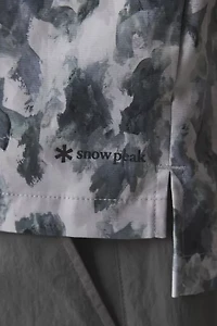 Snow Peak Printed Breathable Short Sleeve Shirt